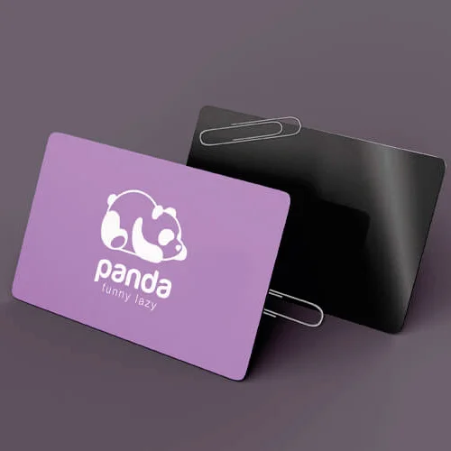 Custom magnetic business cards printed at O2 Print Shop, designed to make your contact information easily accessible and memorable.